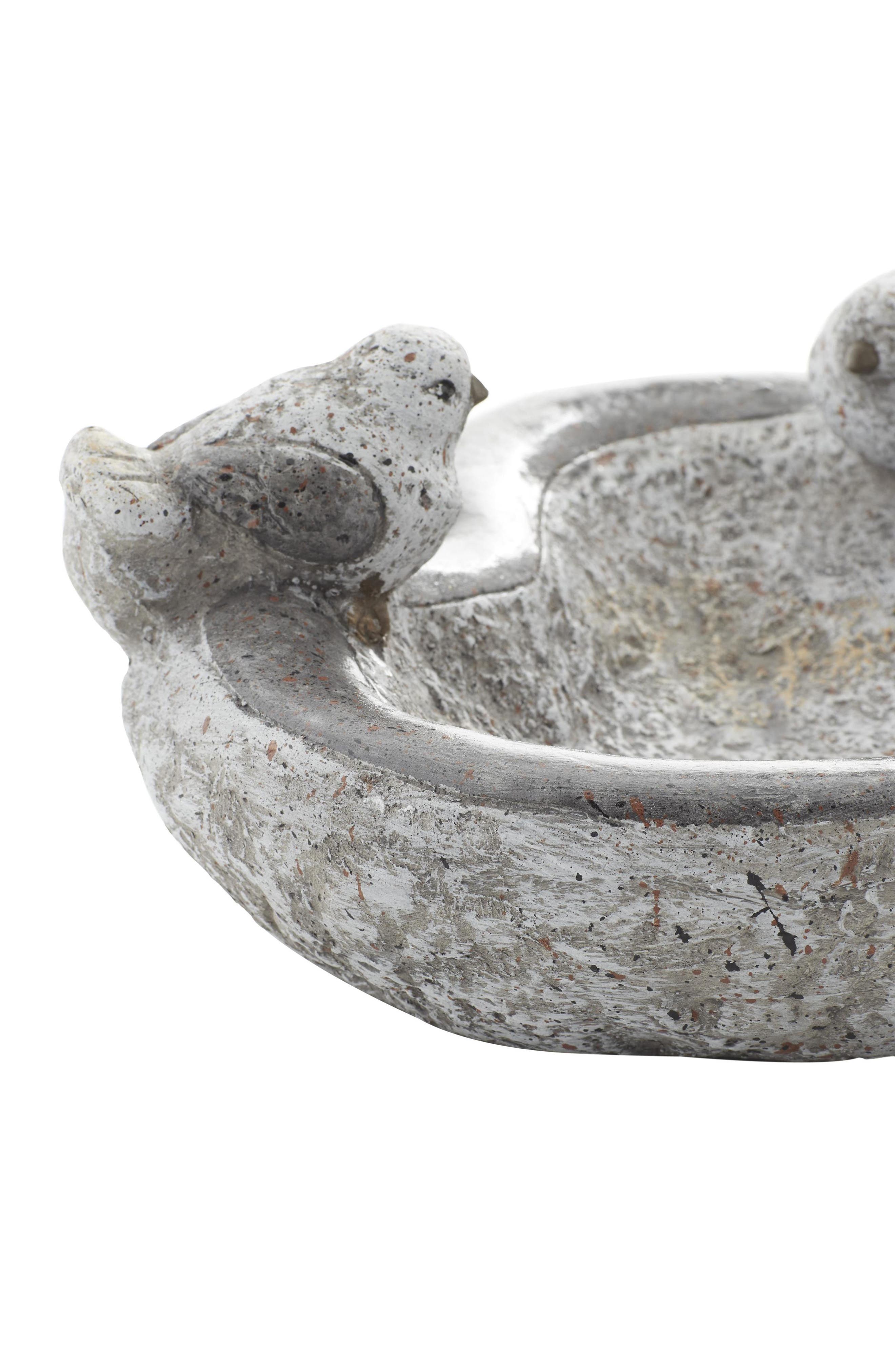SONOMA SAGE HOME Country Polystone Bird Heart Bowl