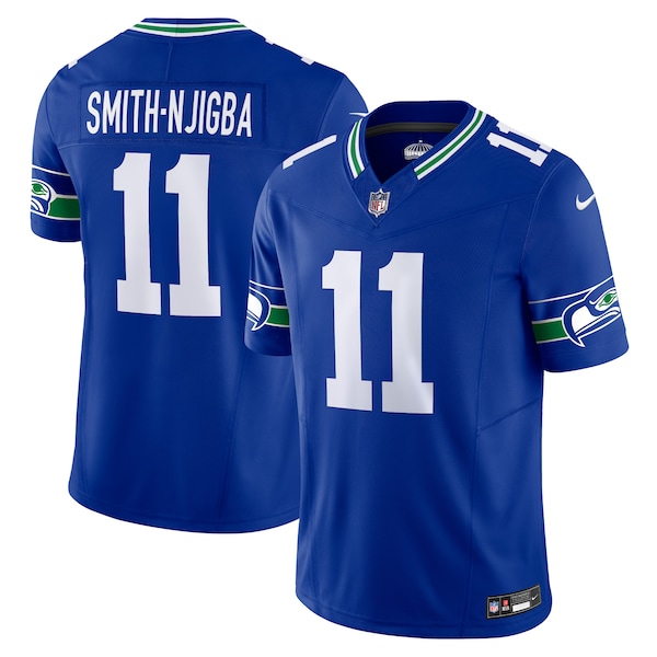Jaxon Smith-Njigba Seattle Seahawks Nike Alternate Vapor F.U.S.E. Limited Jersey - Royal/Navy