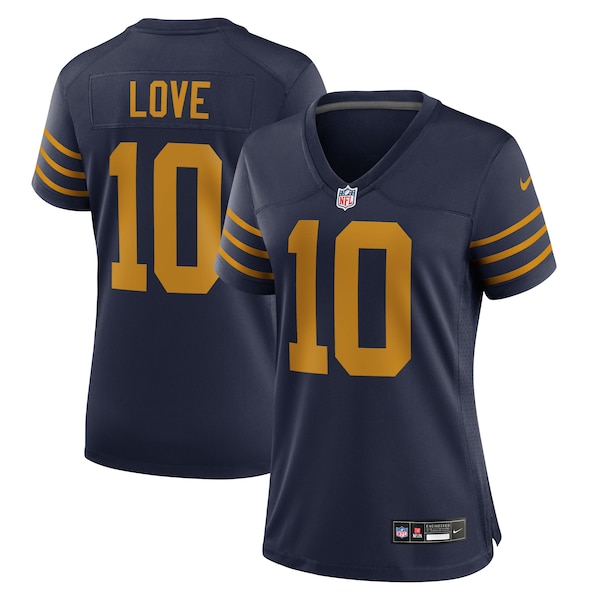 Jordan Love Green Bay Packers Nike Women's The 1923 Classic Game Jersey - Navy/Green