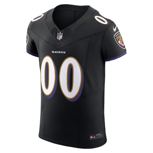 Baltimore Ravens Nike  Vapor F.U.S.E. Elite Custom Jersey - Black