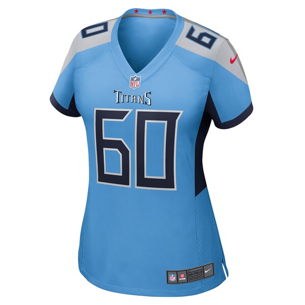 Sam Mustipher Tennessee Titans Nike Women's Team Game Jersey -  Light Blue