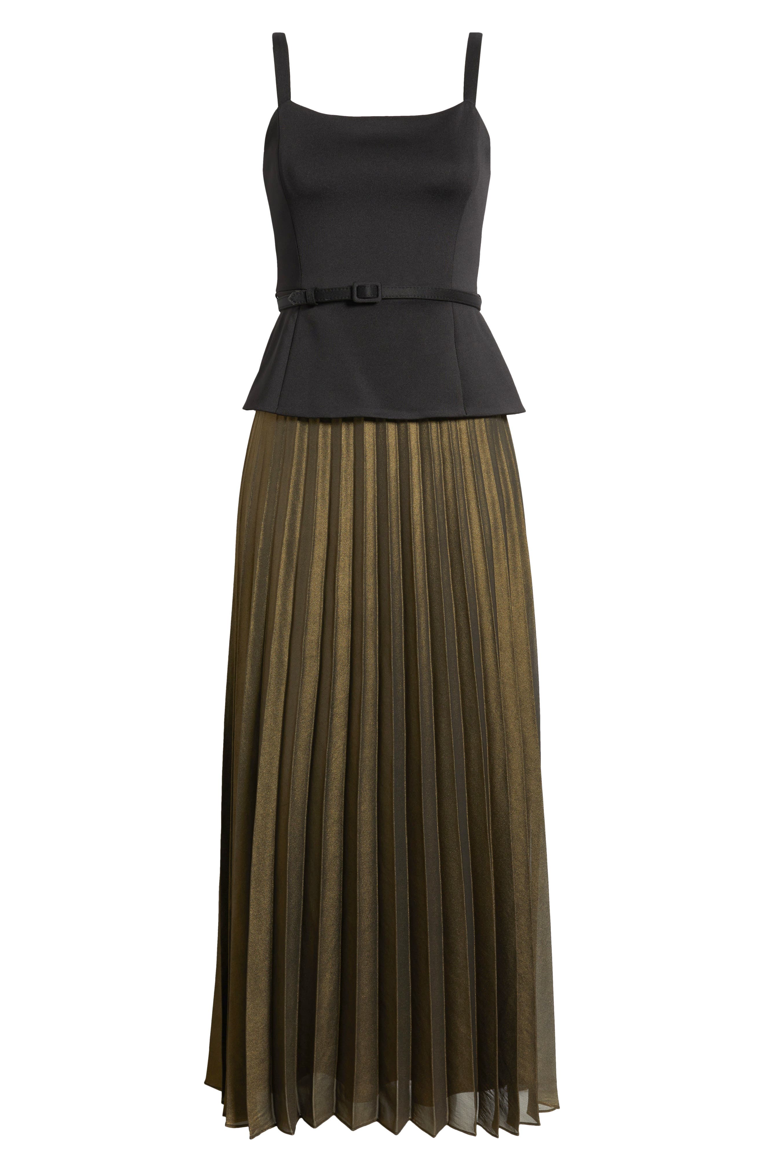 Julia Jordan Mixed Media Dress