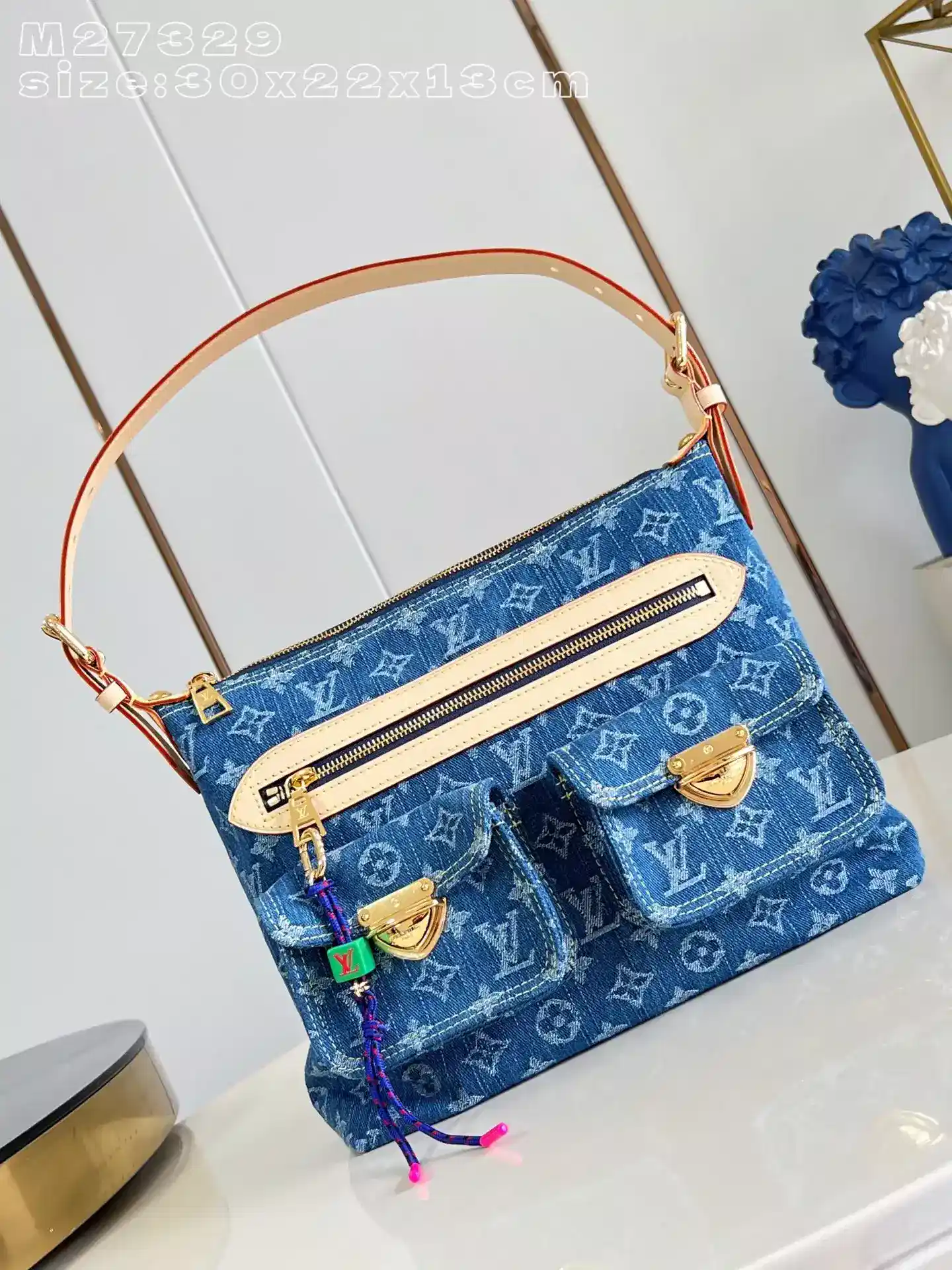 Louis Vuitton Denim Shoulder Bag product photo from LabelPicks