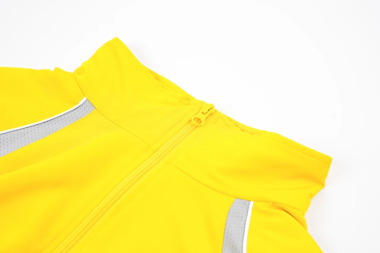 Nike Bright Yellow Swoosh Stand-Collar Track Jacket product photo from LabelPicks