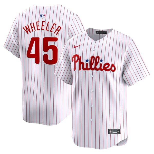 Zack Wheeler Philadelphia Phillies Nike Home Limited Player Jersey - White
