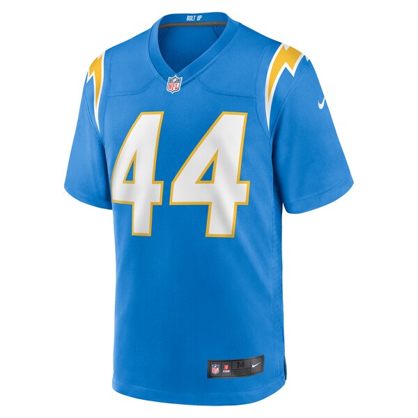 Tanner Muse Los Angeles Chargers Nike Team Game Jersey -  Powder Blue