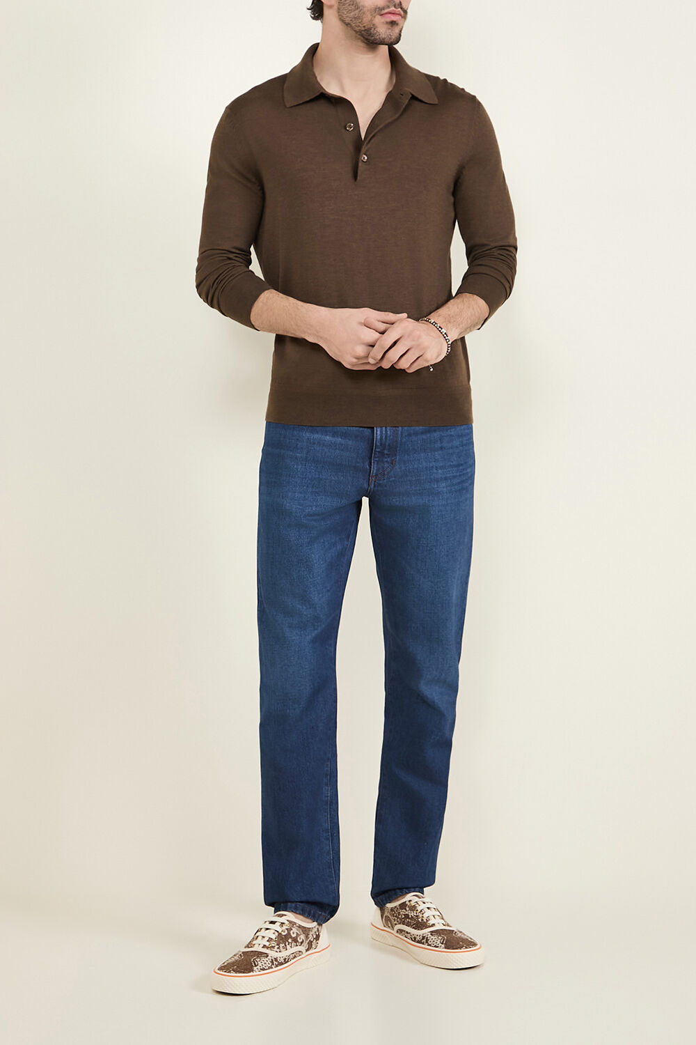 ZEGNA מכנסי ג'ינס בגזרה ישרה
