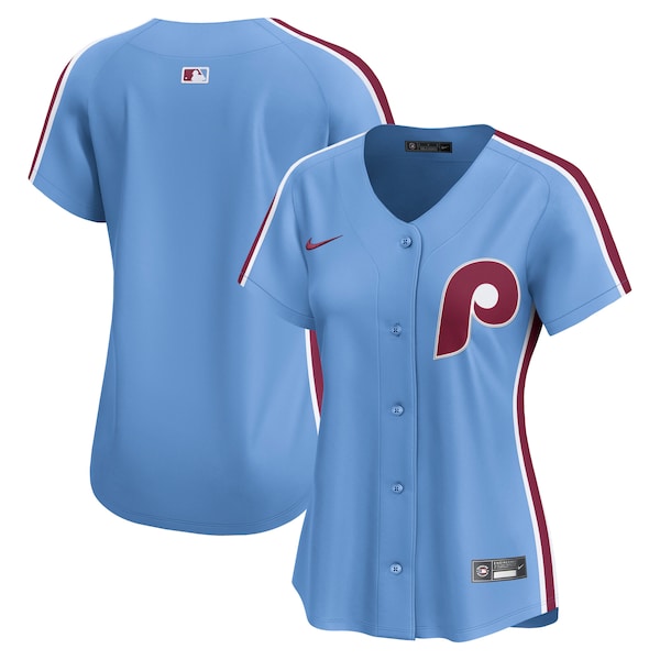 Philadelphia Phillies Nike Women's Alternate Limited Jersey - Light Blue/White