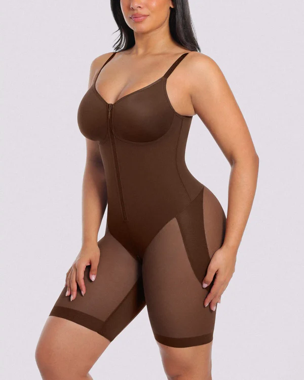 Hourglass Full Body Mid Thigh Bodysuit