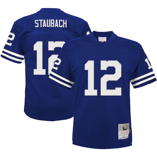 Roger Staubach Dallas Cowboys Preschool 1971 Retired Player Legacy Jersey - Navy