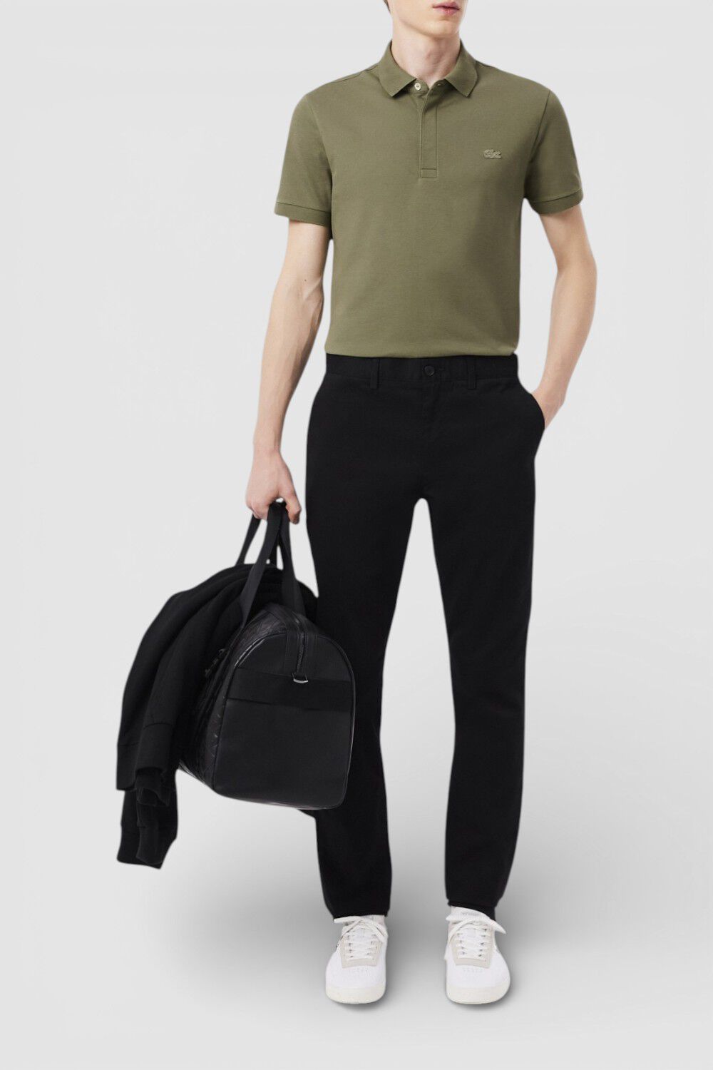 LACOSTE חולצת פולו קצרה