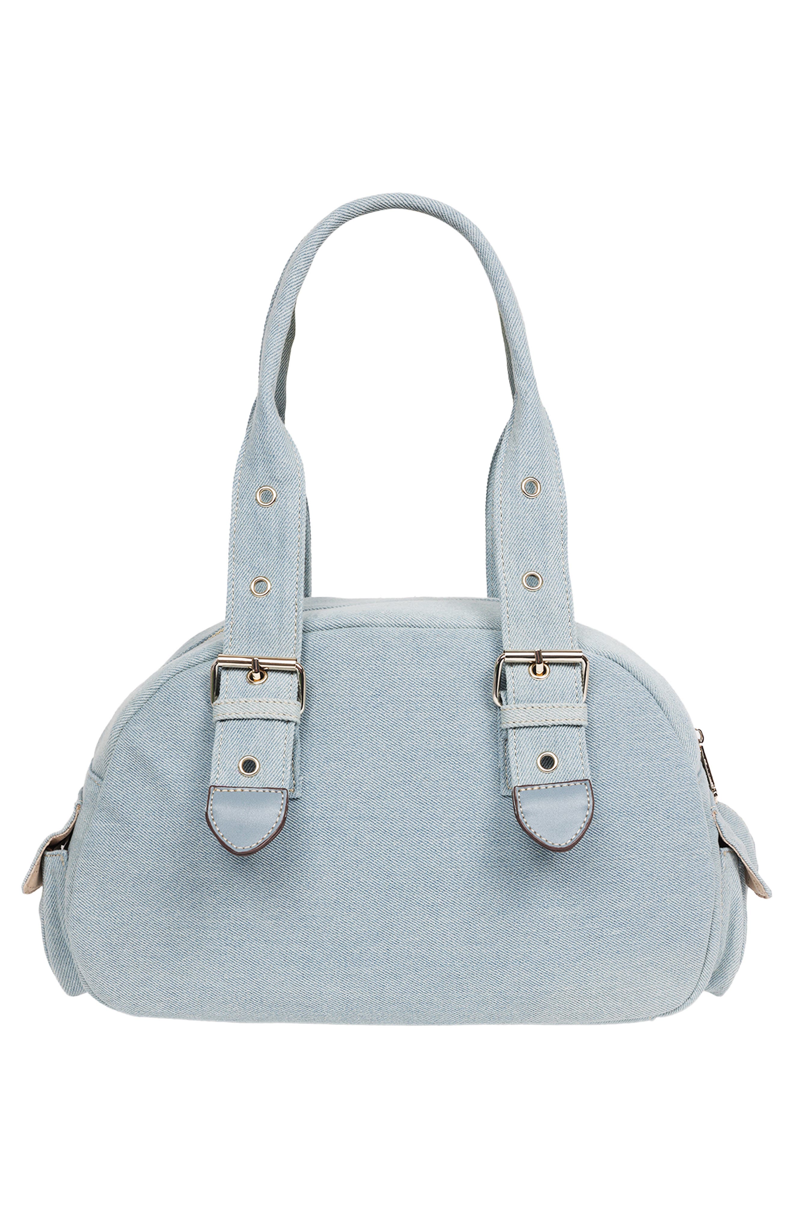 True Religion Multipatch Satchel Bag
