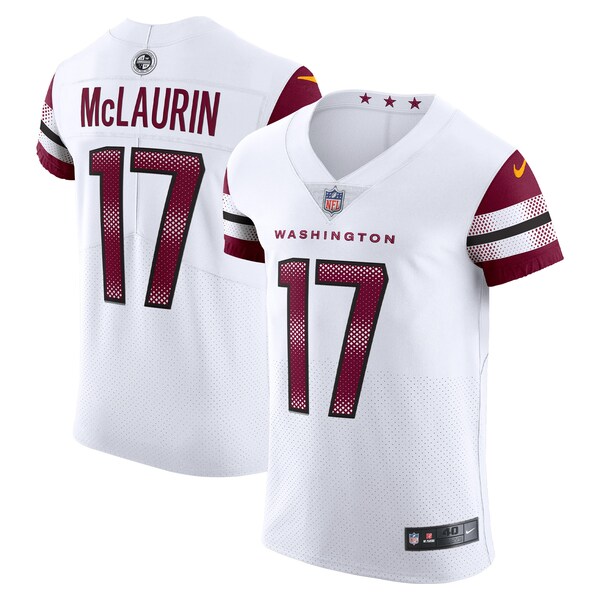 Terry McLaurin Washington Commanders Nike Vapor Elite Jersey - White/Black/Burgundy