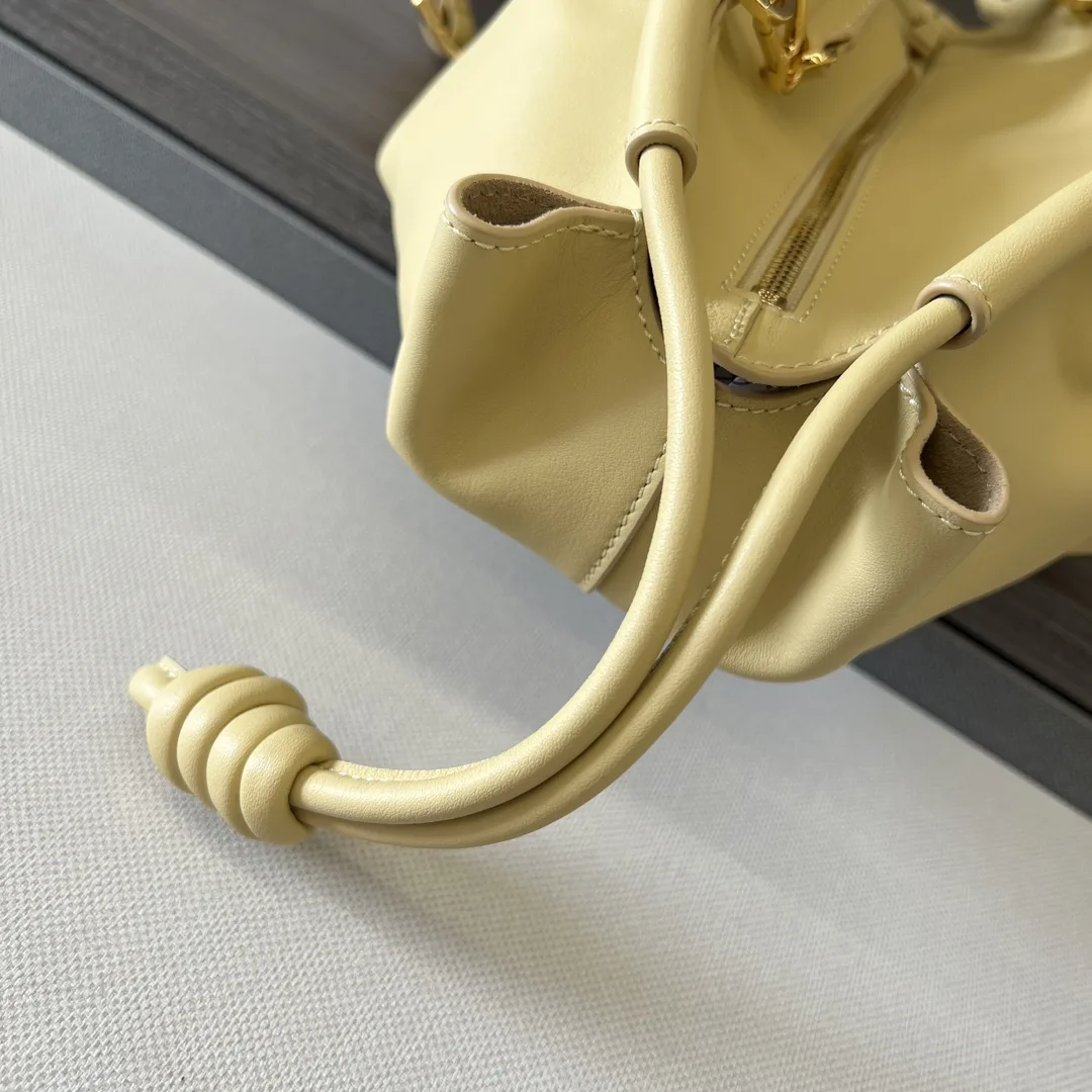 Loewe Gold Calfskin Shoulder Bag product photo from LabelPicks