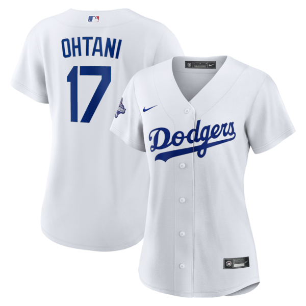 Shohei Ohtani Los Angeles Dodgers Nike Women's 2025 World Series Champions Home Replica Jersey - White