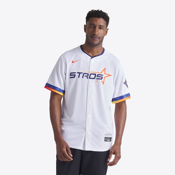 Houston Astros Nike 2025 City Connect Limited Jersey - White
