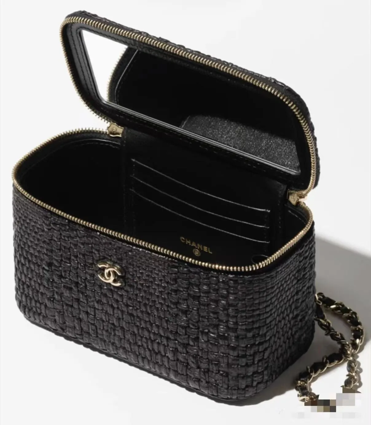 Chanel Woven Leather Top Handle Bag product photo from LabelPicks