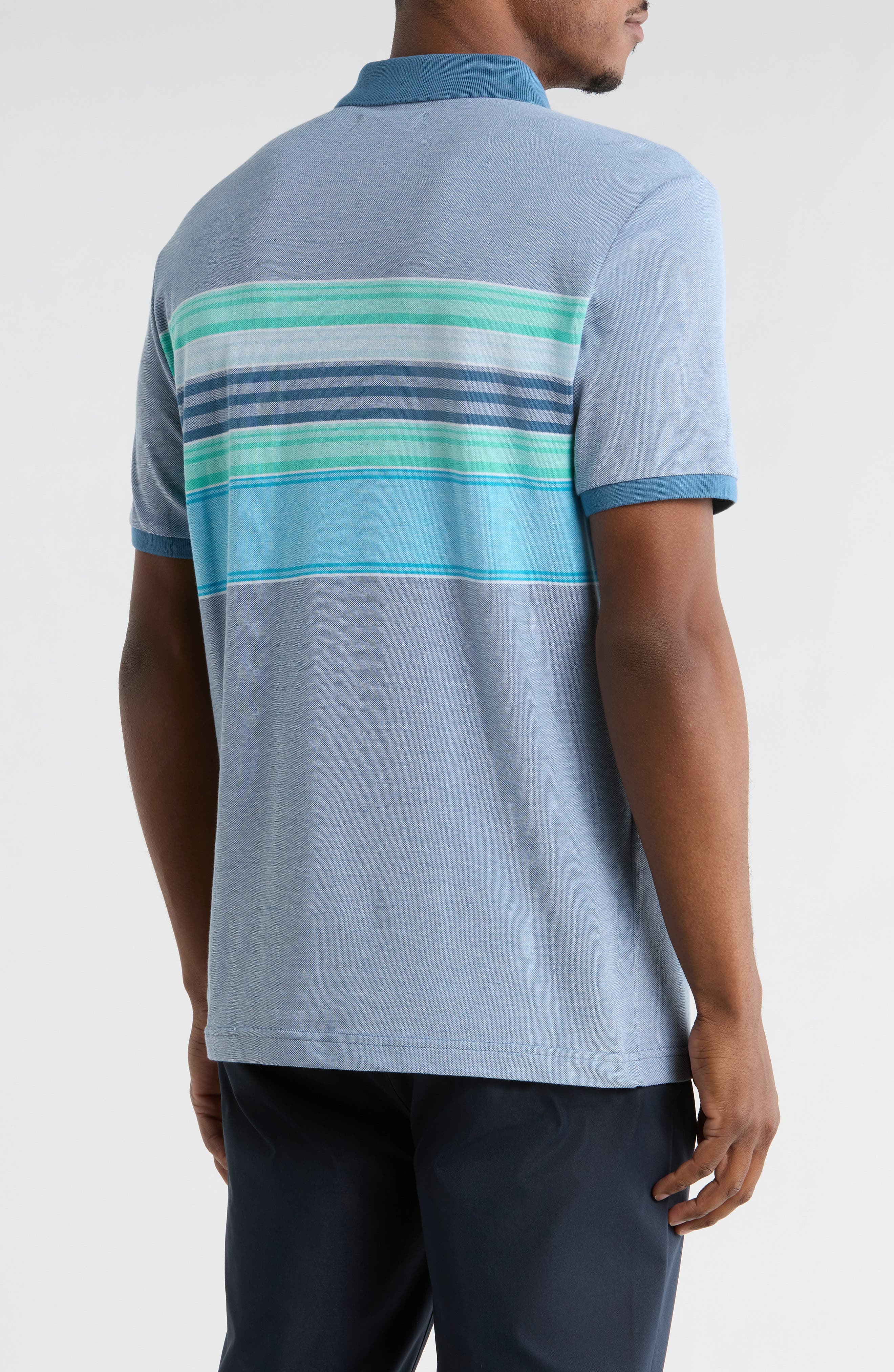 Original Penguin Stripe Cotton Polo