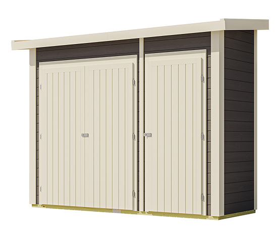 Karibu Geräteschrank, 28 mm