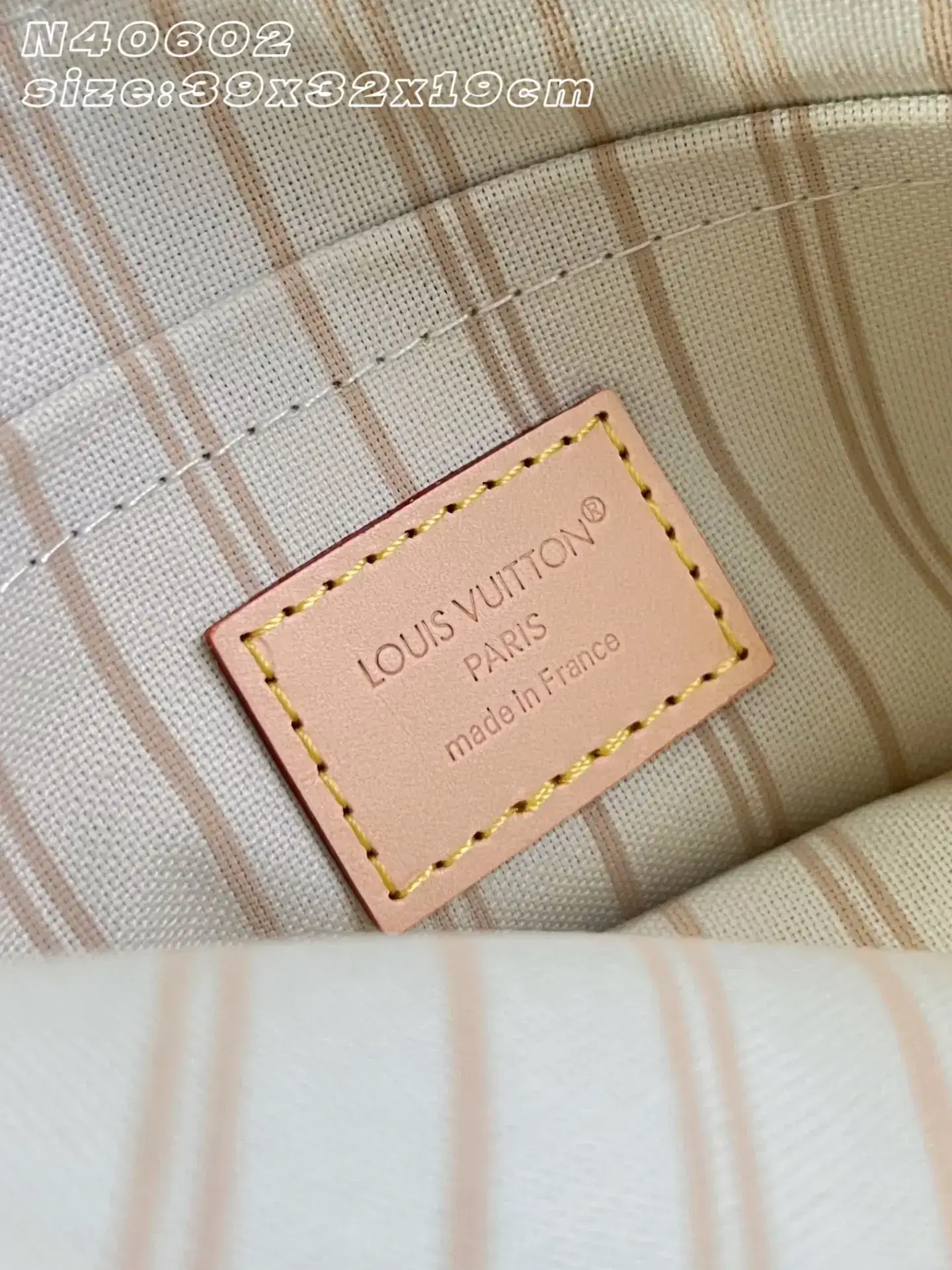 Louis Vuitton Calfskin Neverfull Tote Bag product photo from LabelPicks
