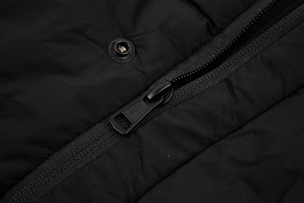 Moncler Black Paneled Quilted Down Jacket product photo from LabelPicks