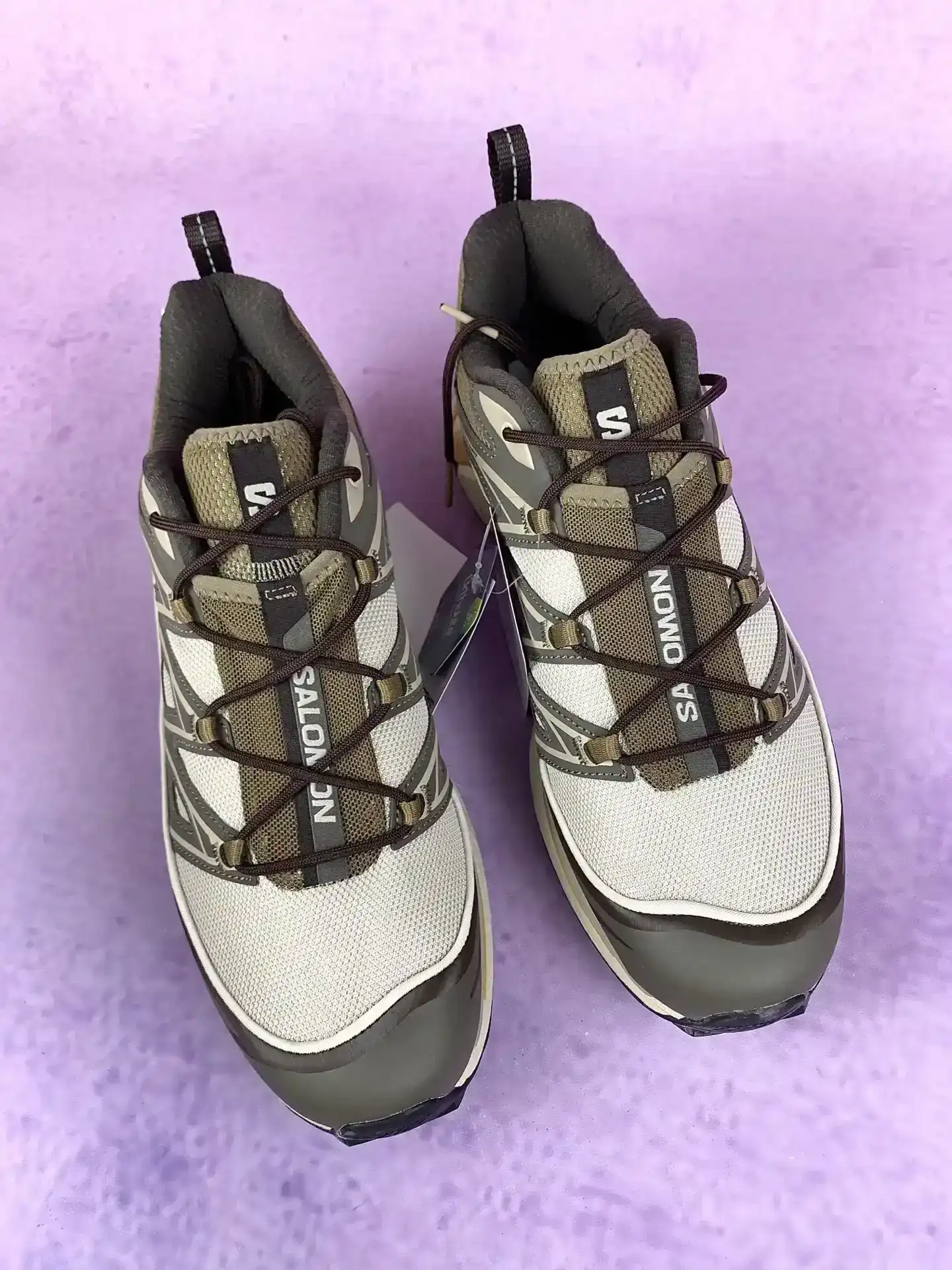 Salomon XT-6 Expanse “Grey Brown Khaki” Shoes product photo from LabelPicks