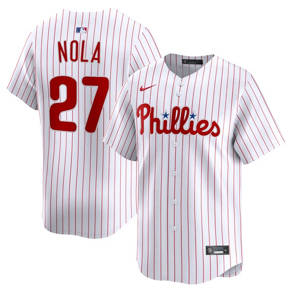 Aaron Nola Philadelphia Phillies Nike Home Limited Player Jersey - White