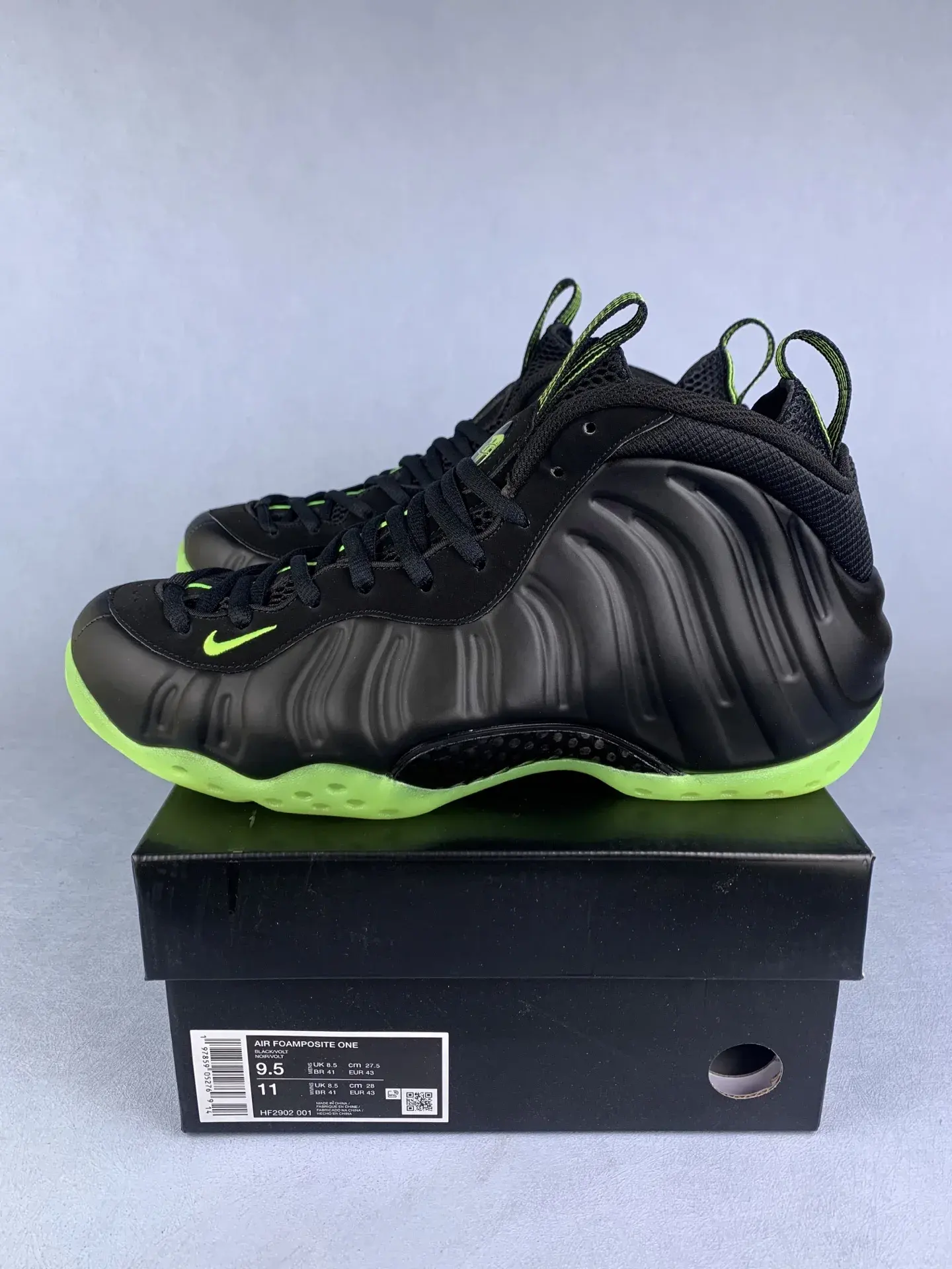 Nike Air Foamposite One 'Black Volt' Shoes product photo from LabelPicks
