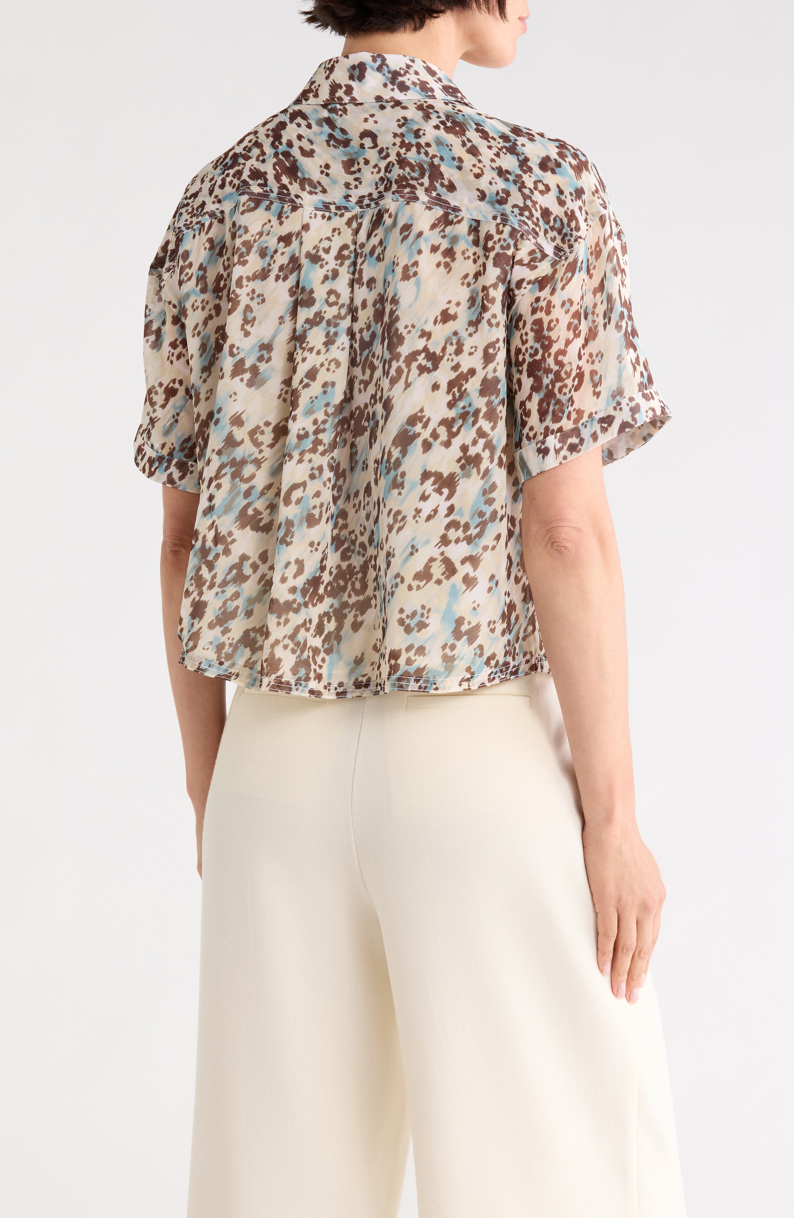 DKNY Washer Camp Shirt