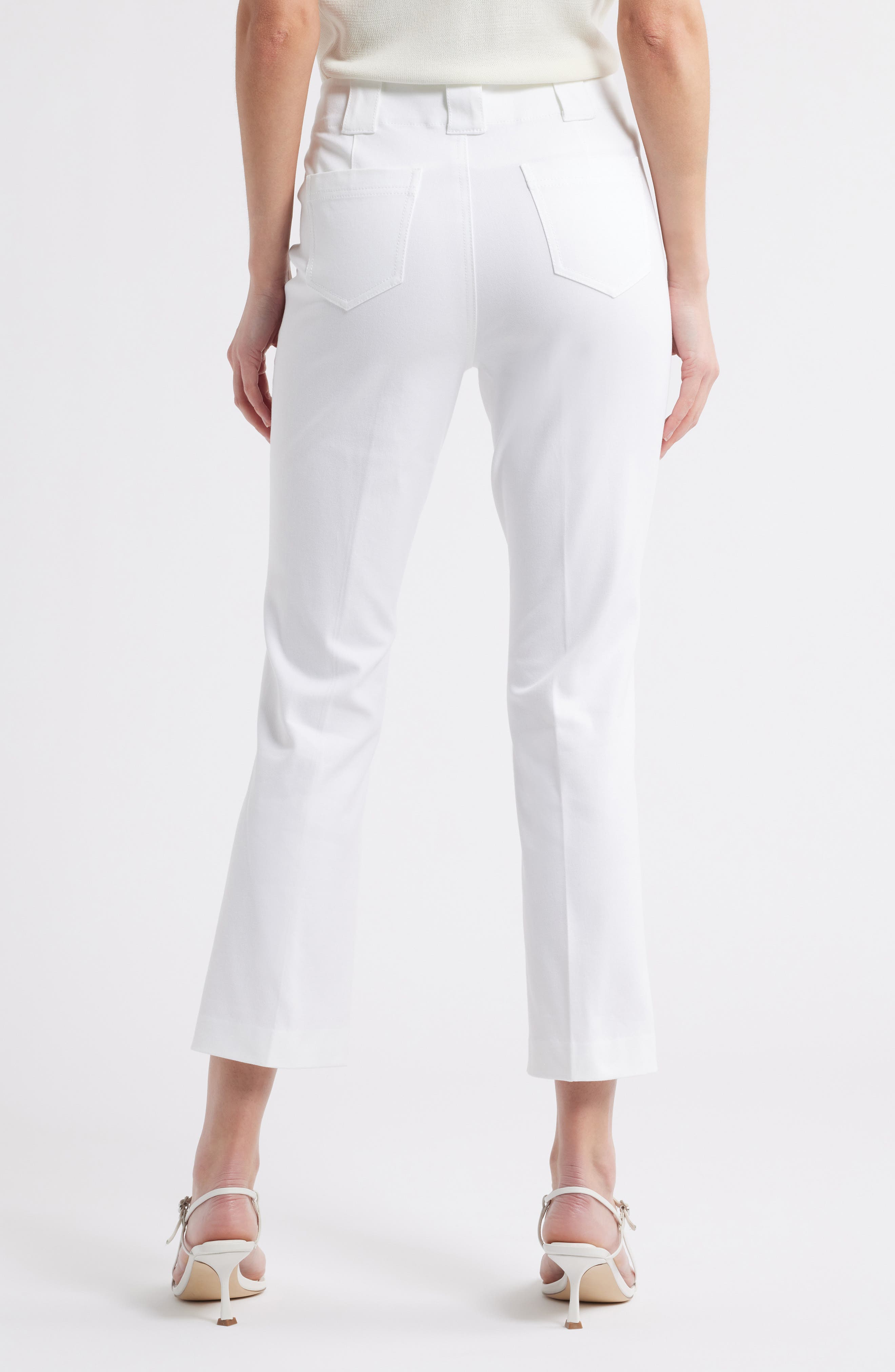 NIC+ZOE Plaza Ankle Demi Bootcut Pants