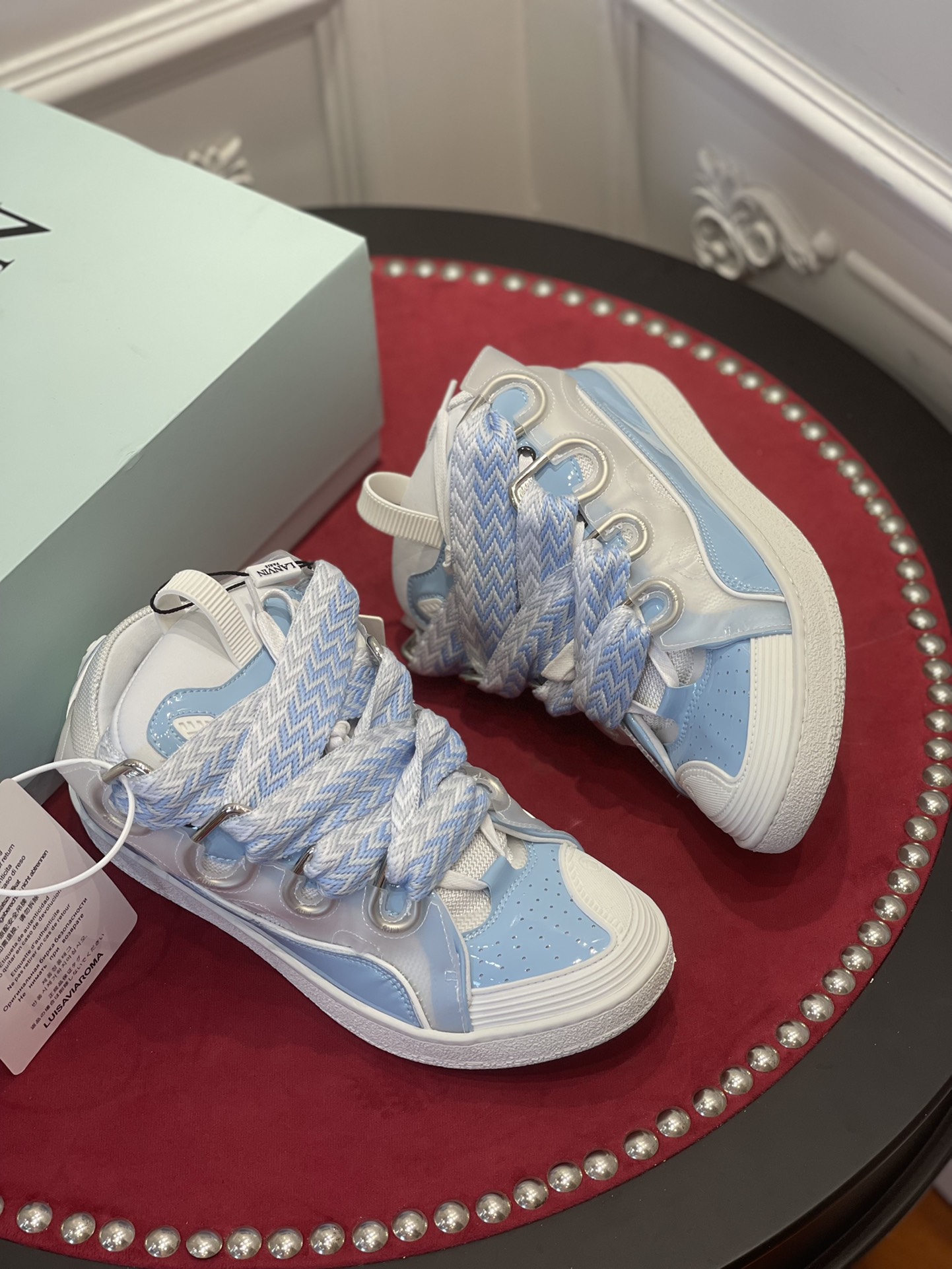 LANVIN CURB SNEAKERS