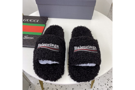 Balenciaga Furry Slide