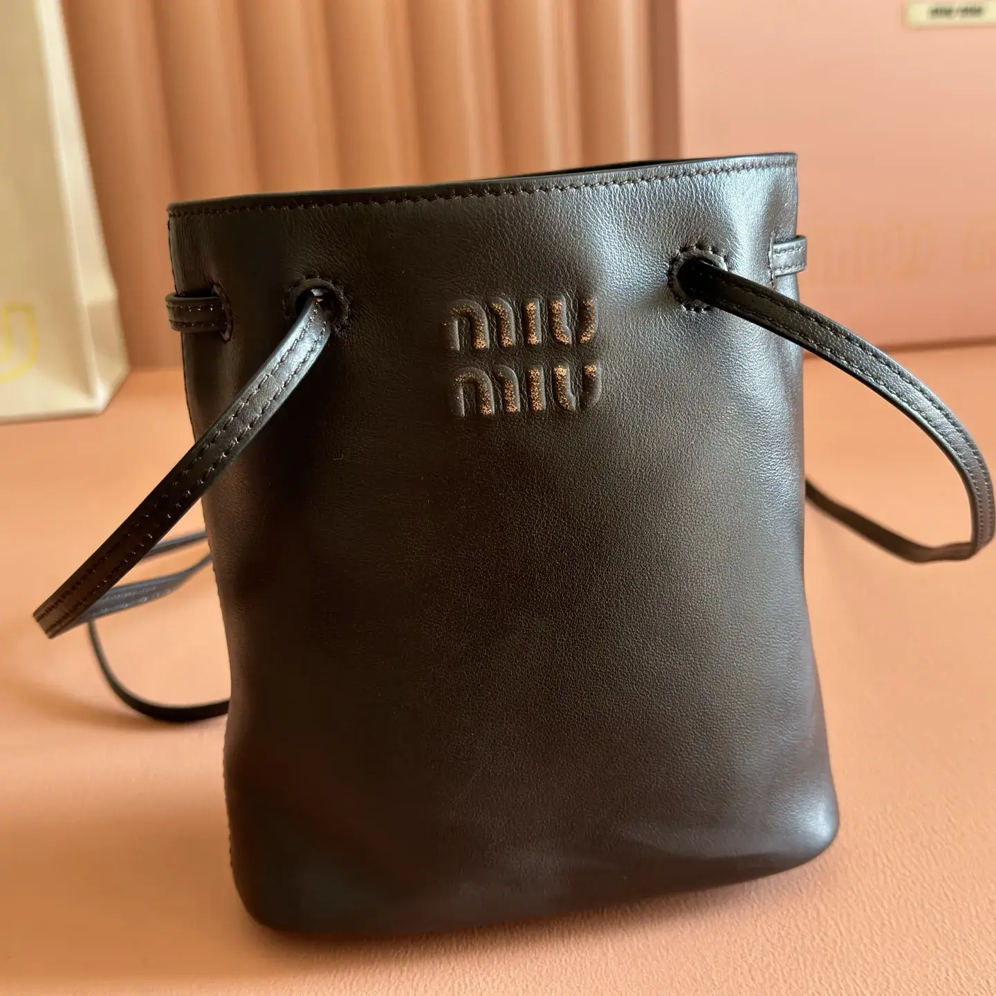 Miu Miu Lambskin Bucket Bag product photo from LabelPicks