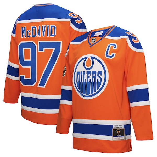 Connor McDavid Edmonton Oilers  Power Play Jersey - Orange
