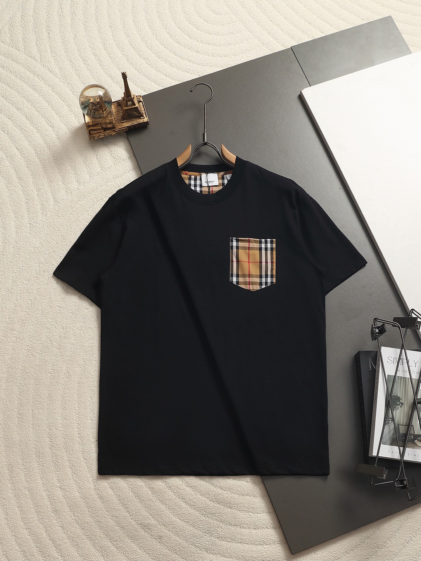 0527 Classic letter prints t-shirt