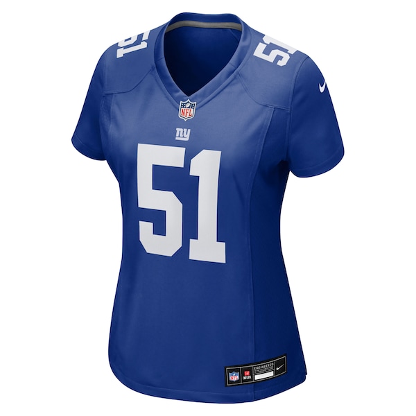 Abdul Carter New York Giants Nike Women's First Round Pick Game Jersey - Royal