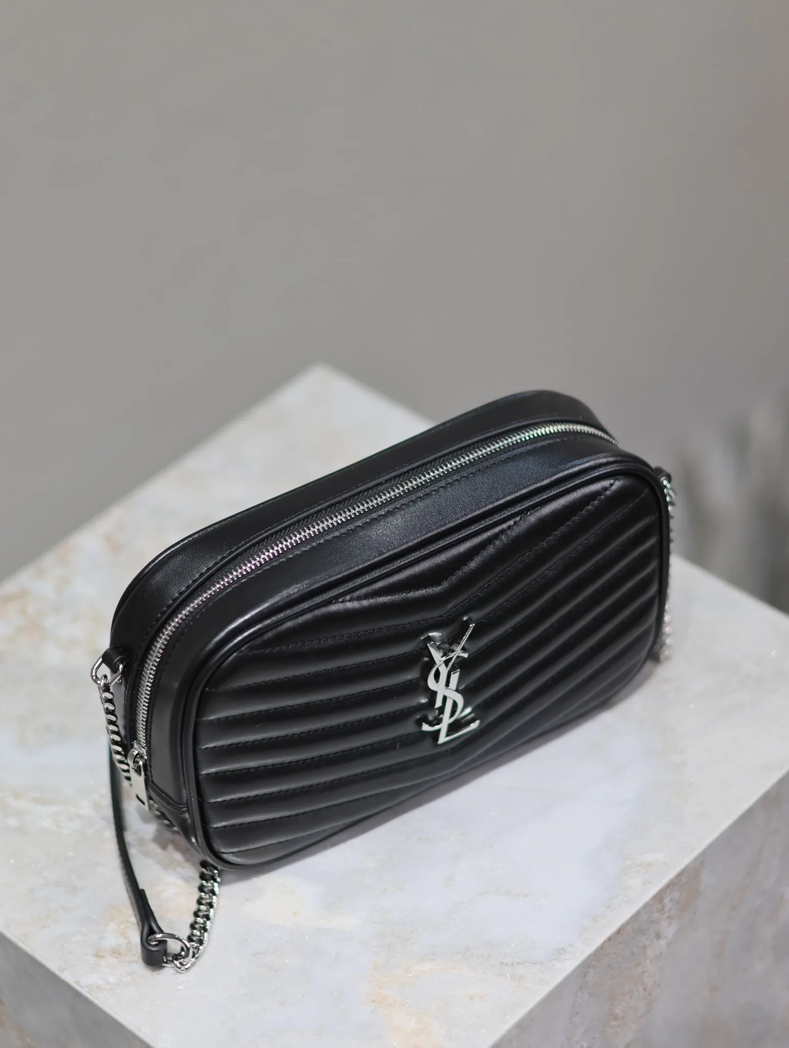 Saint Laurent Calfskin Crossbody Bag product photo from LabelPicks