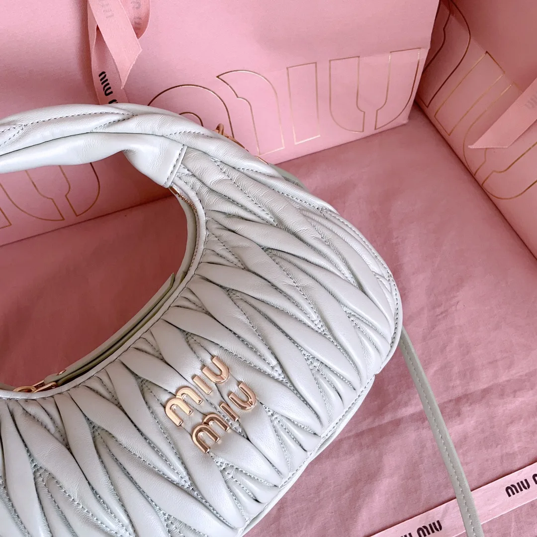 Miu Miu Matelasse Lambskin Shoulder Bag product photo from LabelPicks