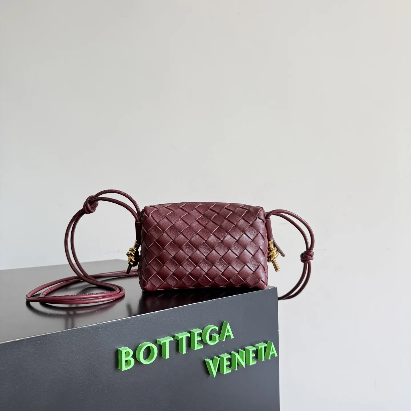 Bottega Veneta Intrecciato Woven Leather Crossbody Bag product photo from LabelPicks