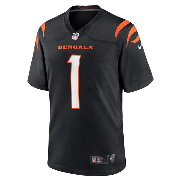 Number 1 Groom Cincinnati Bengals Nike Game Jersey - Black
