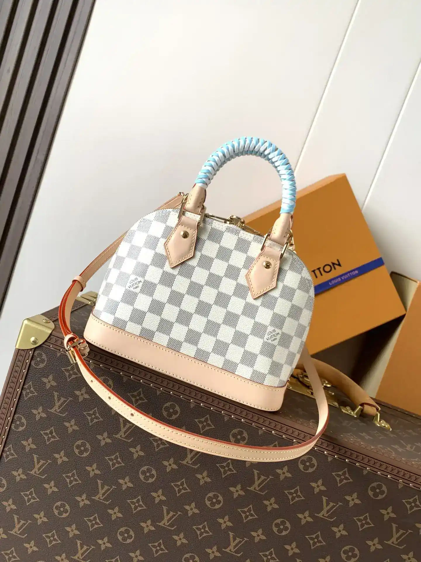 Louis Vuitton Brown Alma Monogram Canvas Top Handle Bag product photo from LabelPicks