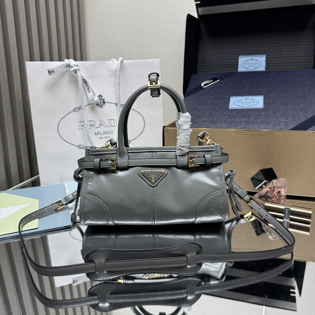 Prada Structured Top Handle Bag product photo from LabelPicks