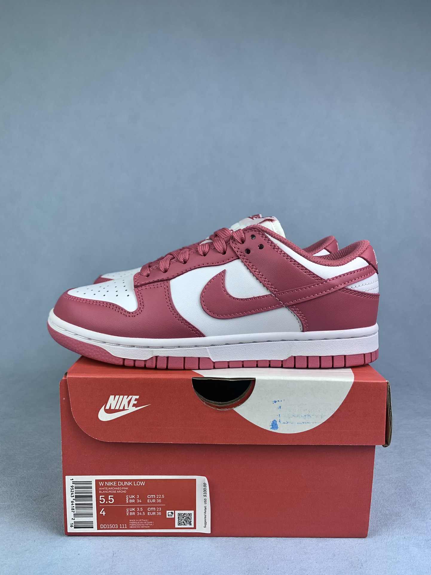 Nike Dunk Low 'Archeo Pink' Shoes