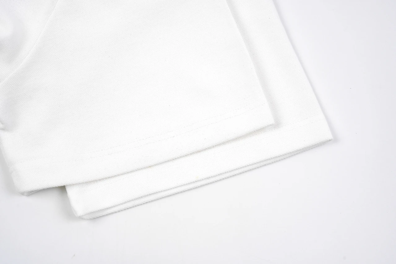 Burberry White Chain Check Equestrian Knight Polo Shirt product photo from LabelPicks