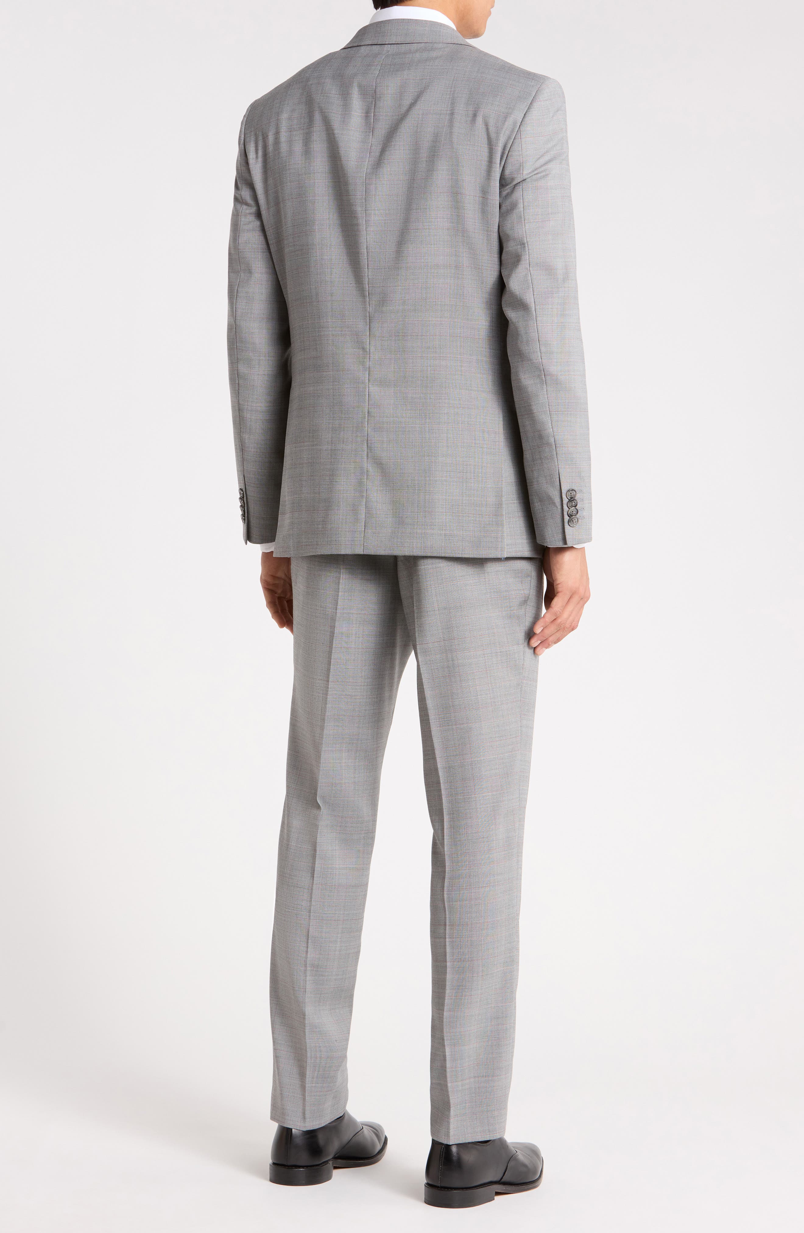 Original Penguin Two Button Notch Lapel Flap Pocket Suit