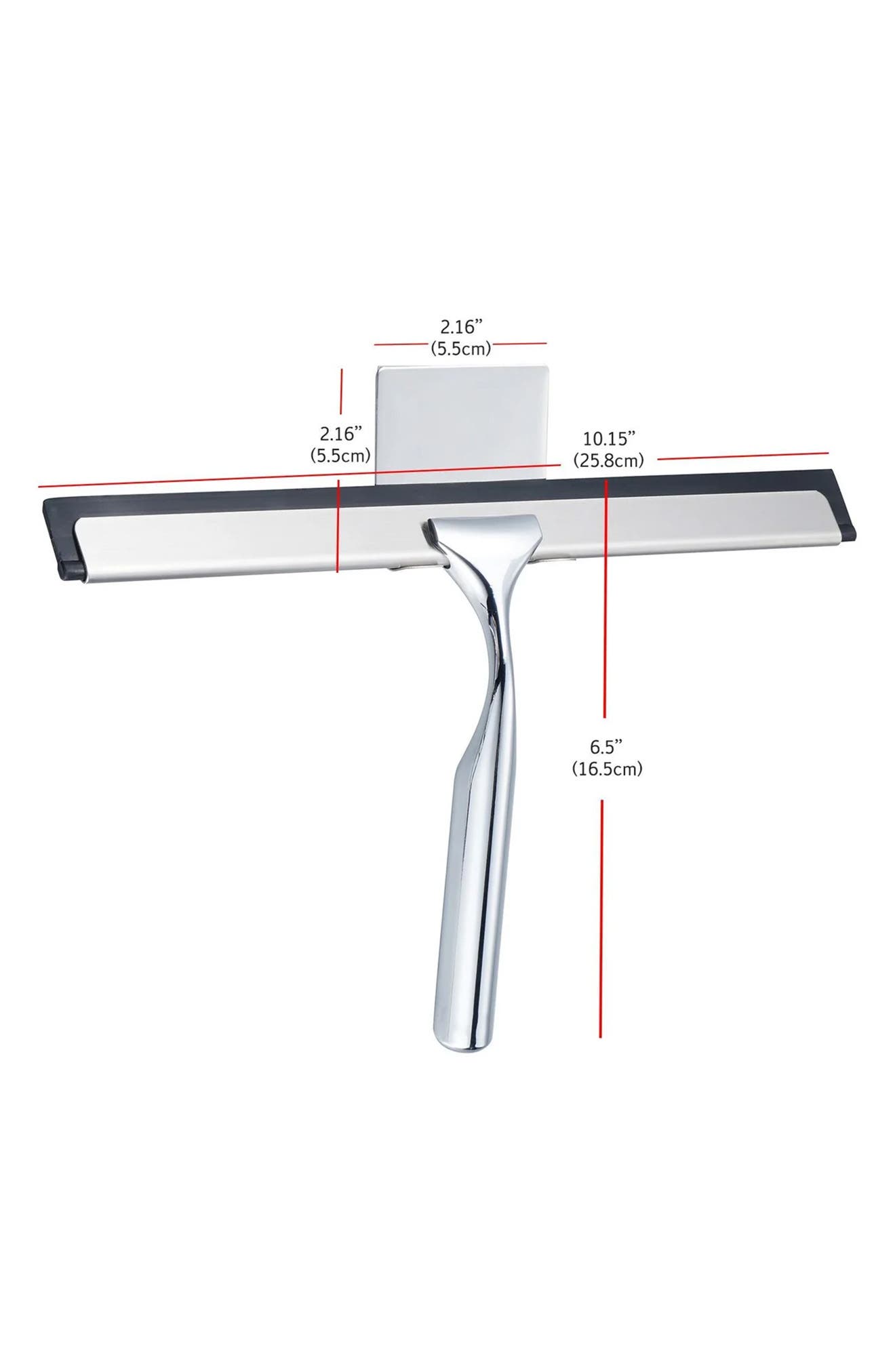 J AND V TEXTILES 2-Pack Shower Squeegees