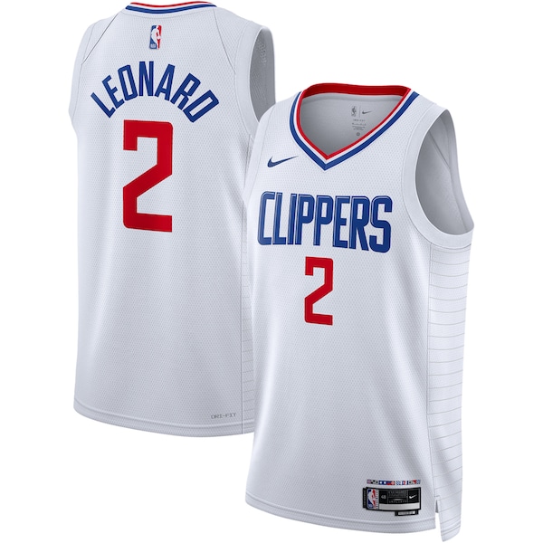Kawhi Leonard LA Clippers Nike Unisex Swingman Jersey - Association Edition - White/Royal