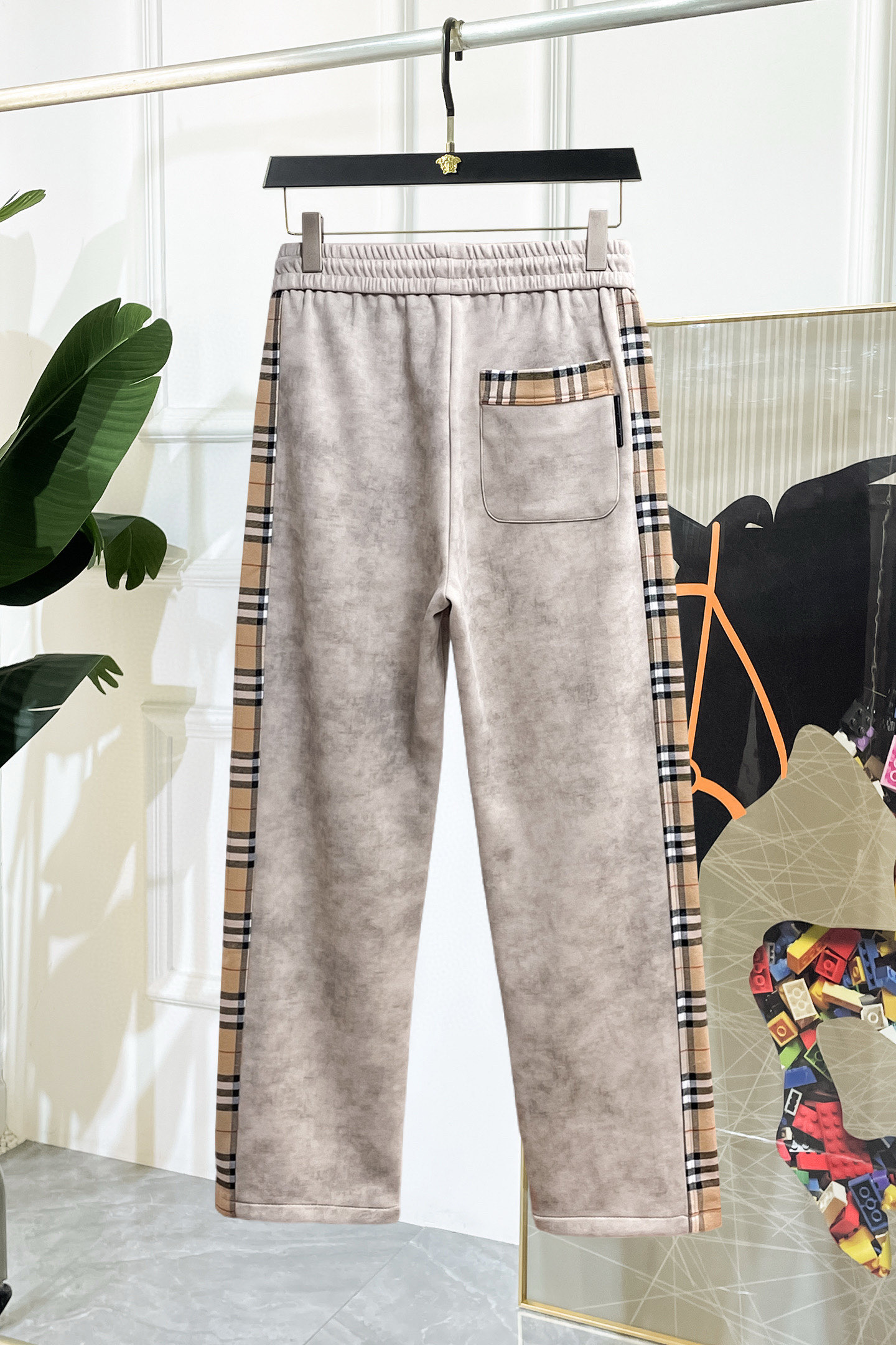 0519 Casual classic printed pants