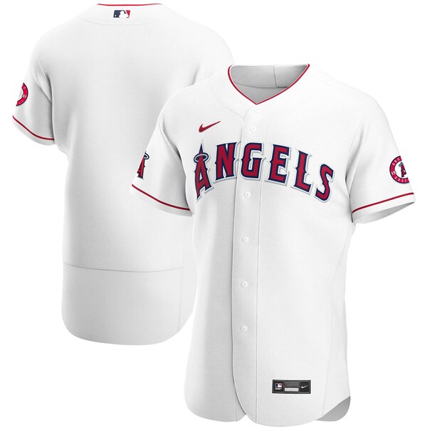 Los Angeles Angels Nike Home Authentic Team Jersey - White