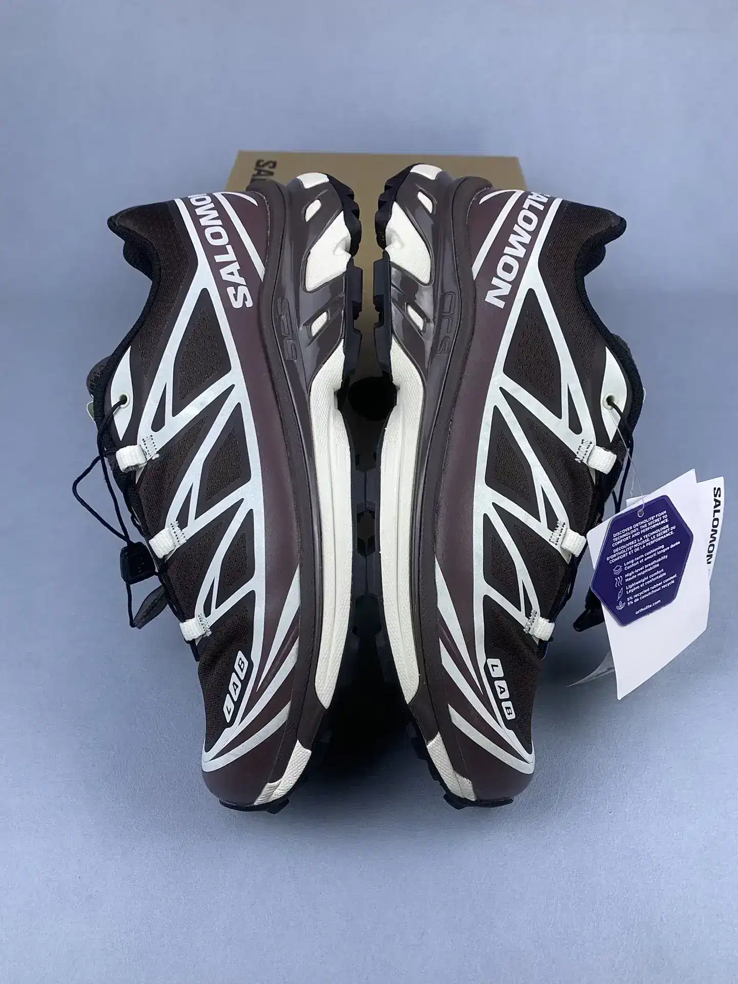 Salomon XT-6 “Black Coffee Roast Vanilla” Shoes product photo from LabelPicks